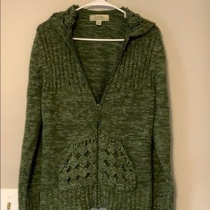 Zip up cabelas sweater